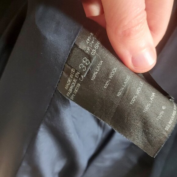 Prada Wool Dark Navy Fitted Blazer - Picture 4 of 9